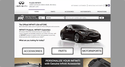 Desktop Screenshot of plazainfinitiparts.com